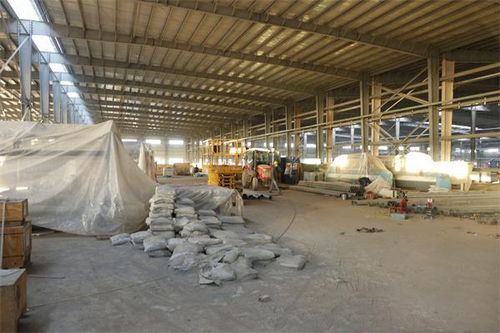 山东滨州阳信县商店镇万华禾香板业项目建设如火如荼